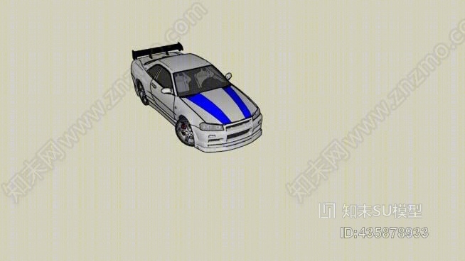 日产天际GTR-34SU模型下载【ID:435878933】