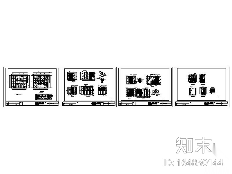 公共卫生间装修施工图施工图下载【ID:164850144】