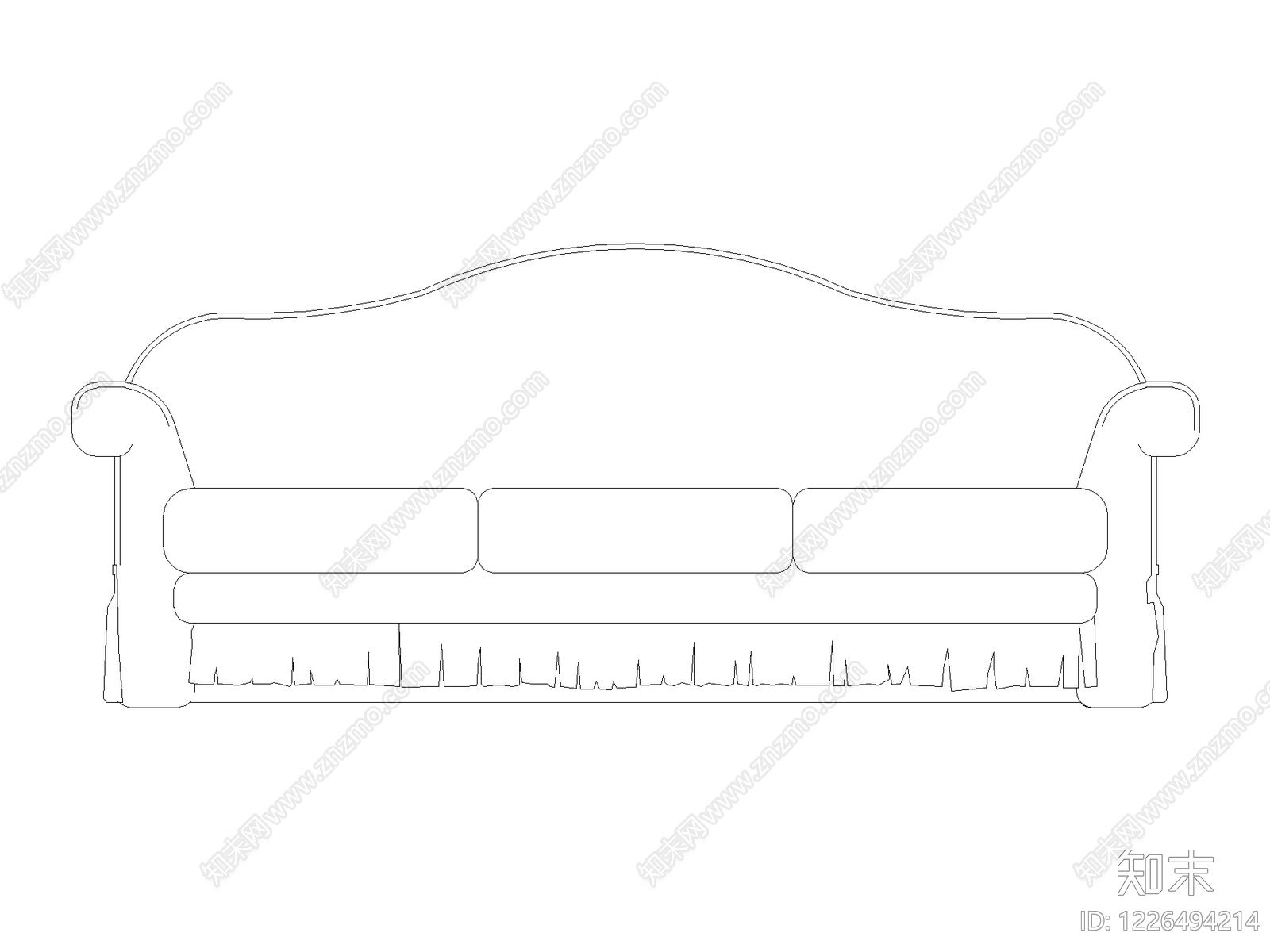 室内家具通用图块材料表灯具等cad施工图下载【ID:1226494214】