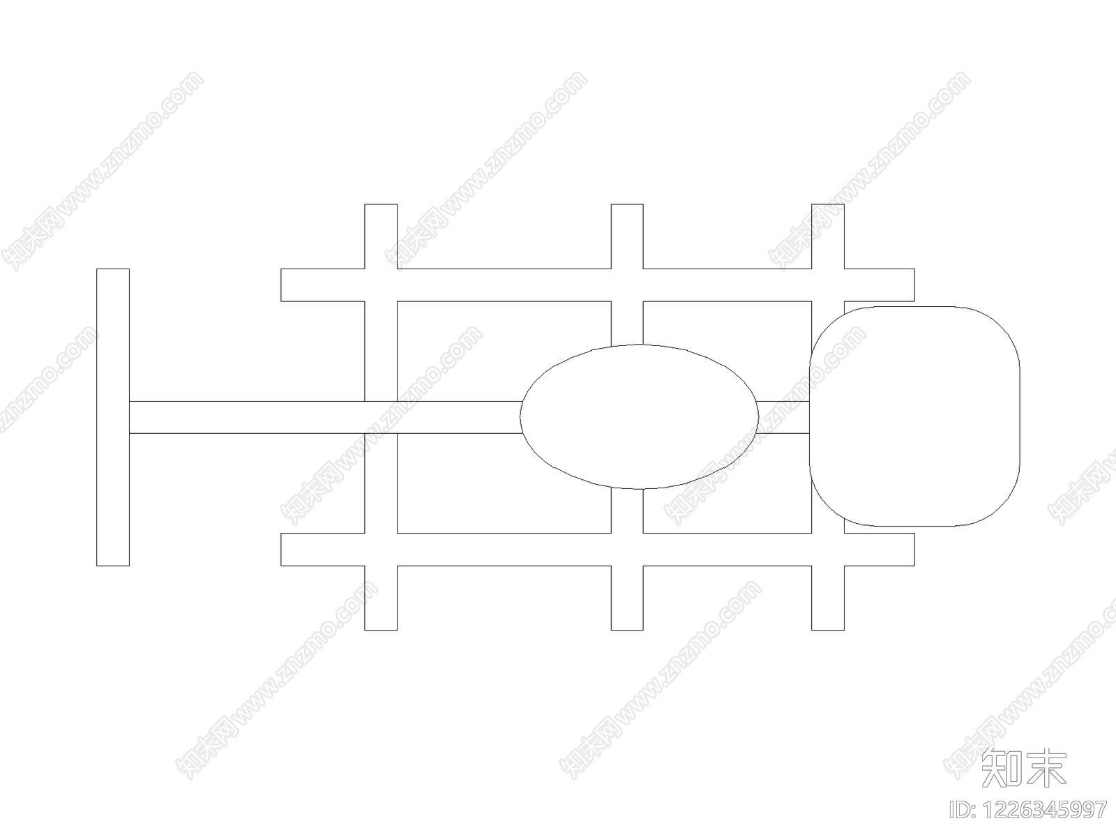 五金管件cad施工图下载【ID:1226345997】