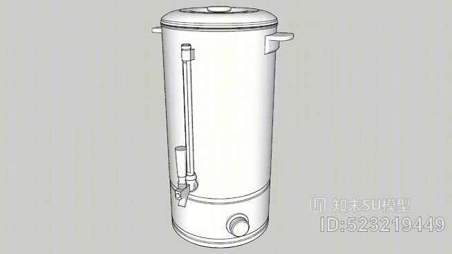 热水器或棒式锅炉SU模型下载【ID:523219449】