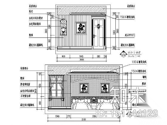 [重庆]豪华高尔夫别墅施工图（装饰+水电+效果图）cad施工图下载【ID:161744129】