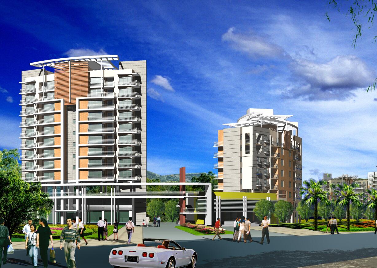 [广东]华侨城波特菲诺小区建筑方案文本（澳大利亚柏涛）施工图下载【ID:167379184】