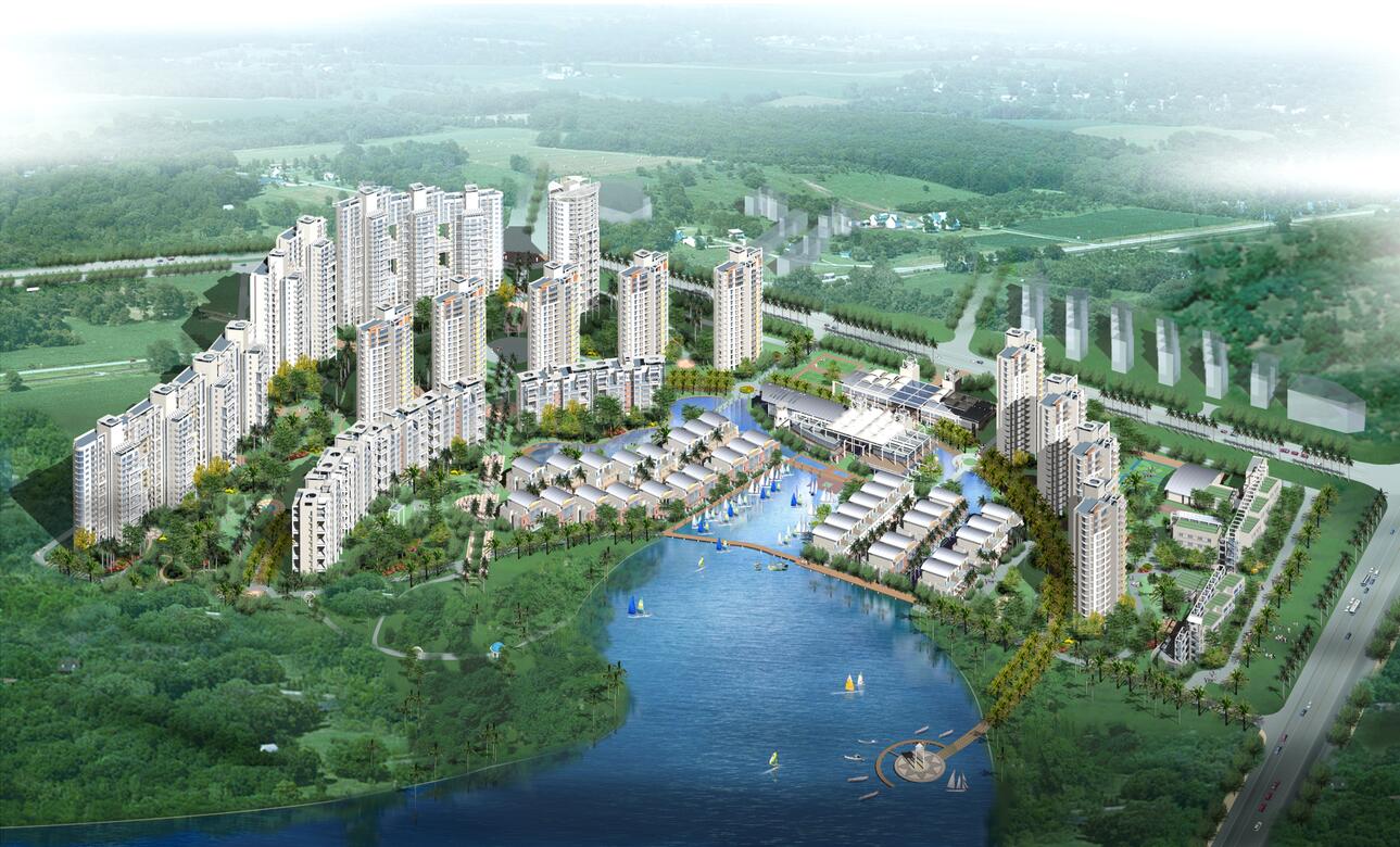 [广东]华侨城波特菲诺小区建筑方案文本（澳大利亚柏涛）cad施工图下载【ID:167379184】