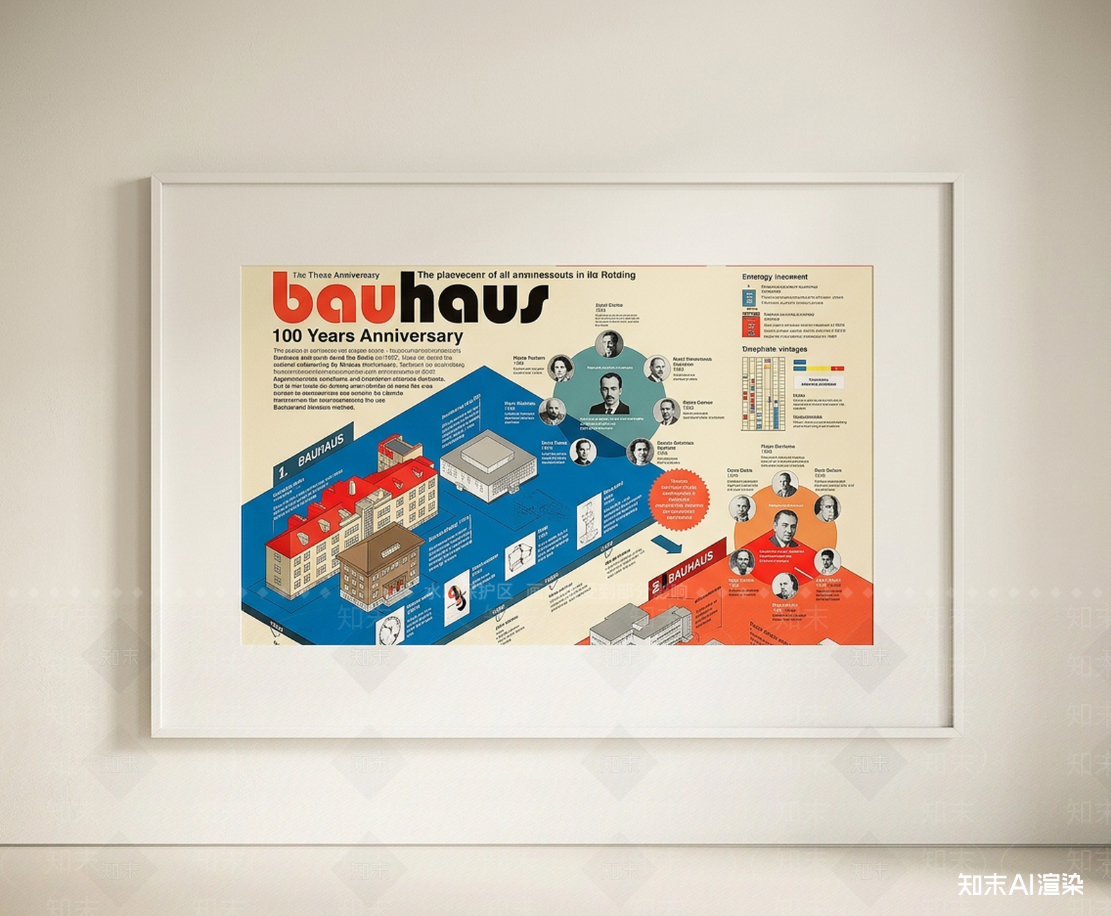 Bauhaus风格挂画挂画SU模型下载【ID:1227278911】