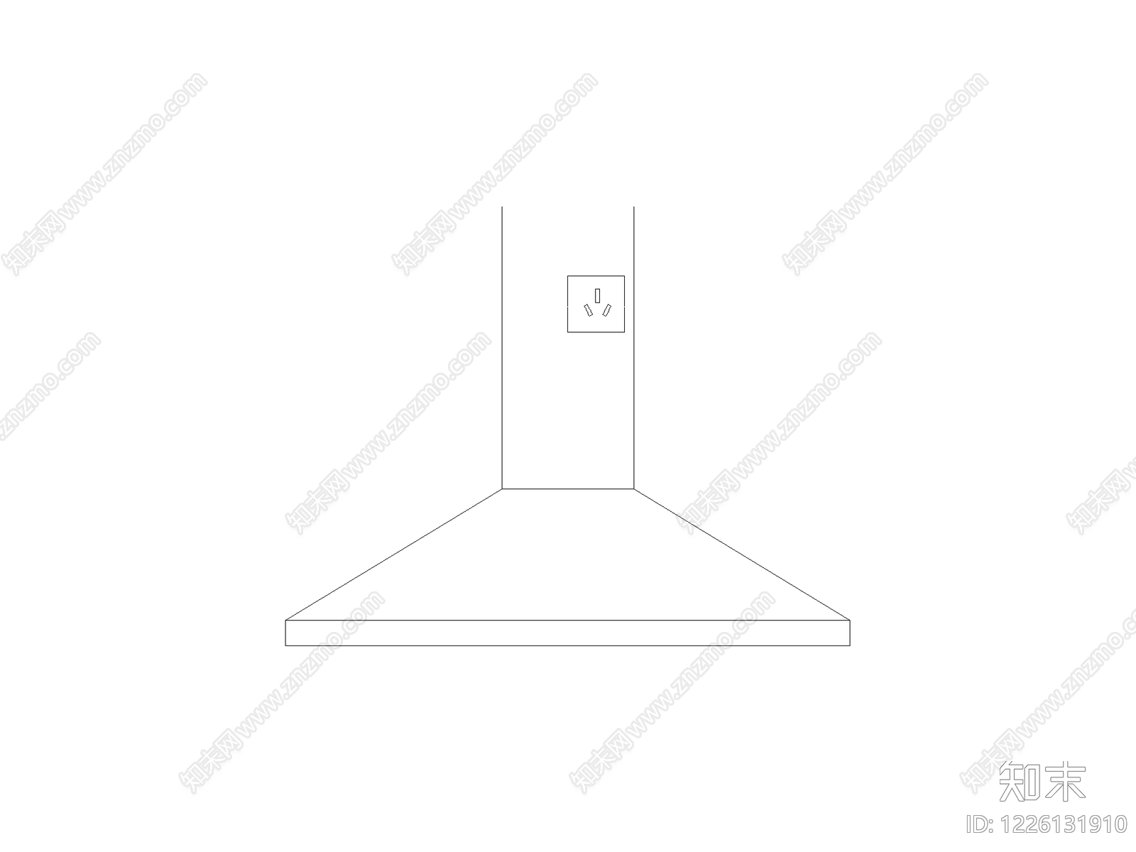现代厨房设施CAD图纸