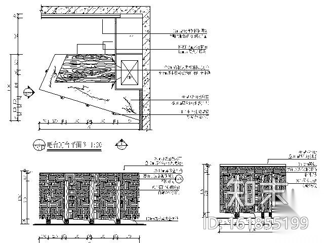 国际娱乐会所VIP房施工图Ⅱcad施工图下载【ID:161855199】