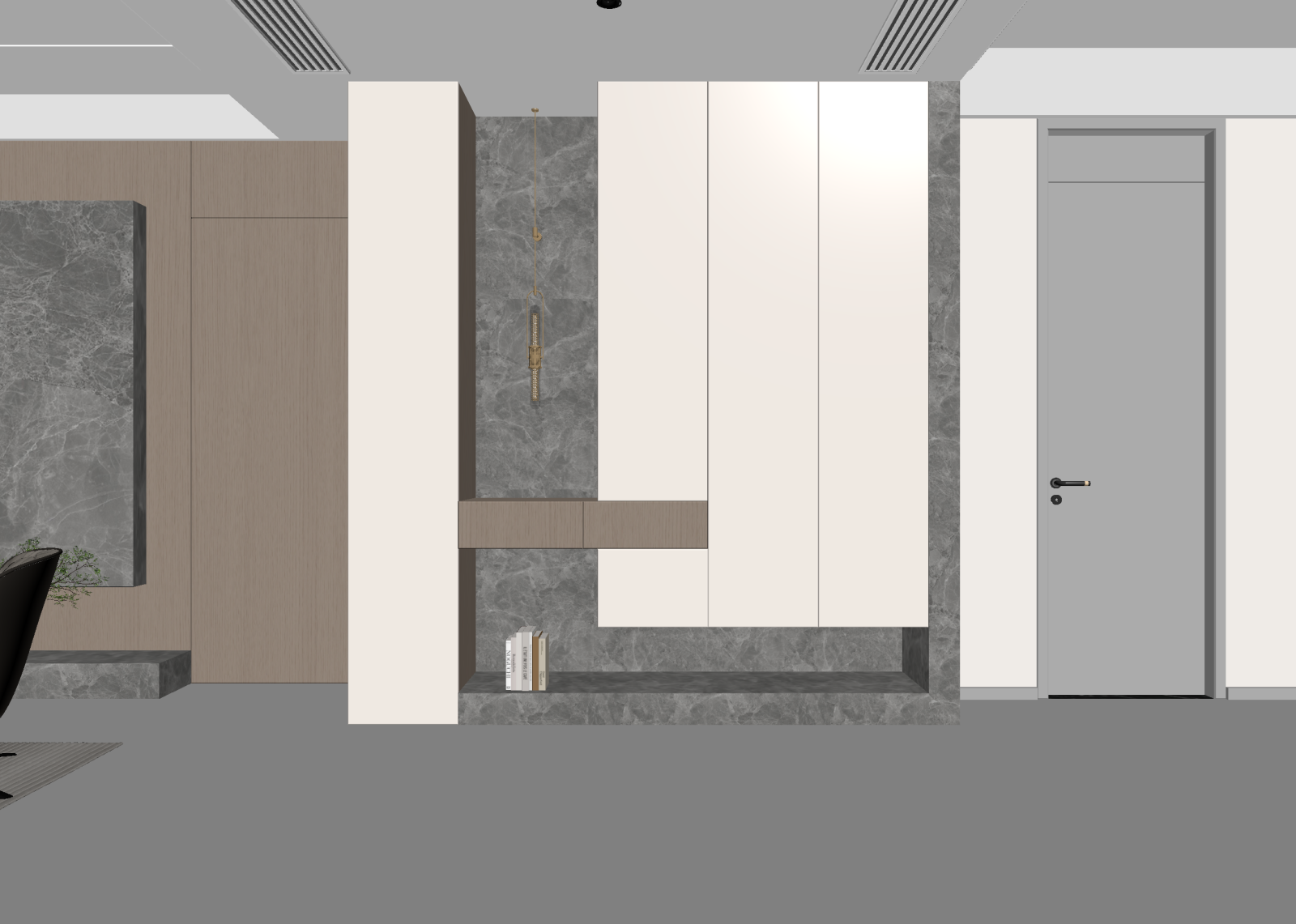 现代玄关3D模型下载【ID:1214986286】