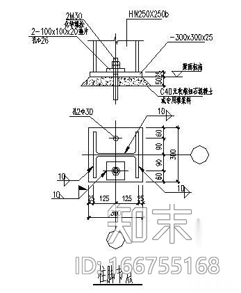 钢楼梯画法大样图施工图下载【ID:166755168】