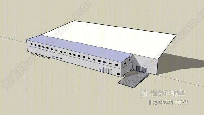 工厂SU模型下载【ID:835711073】