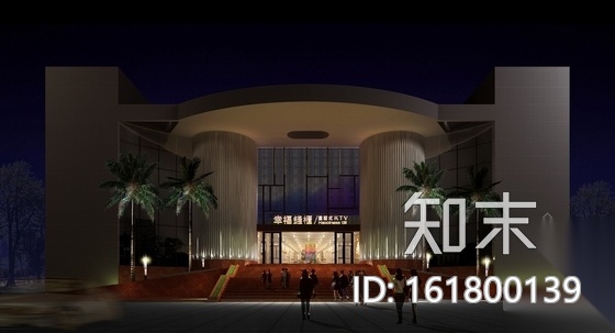 [原创]漳州市豪华现代KTV娱乐中心施工图cad施工图下载【ID:161800139】