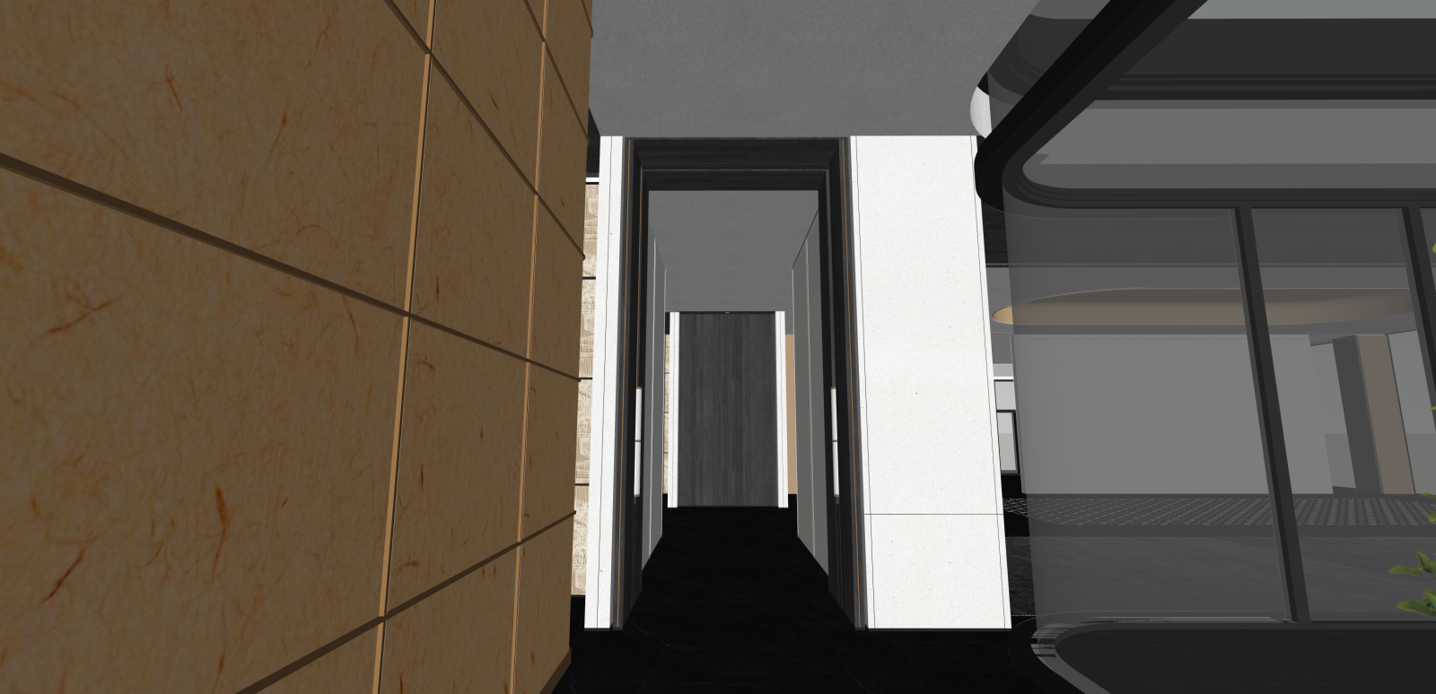 中式售楼处SU模型下载【ID:1215949462】