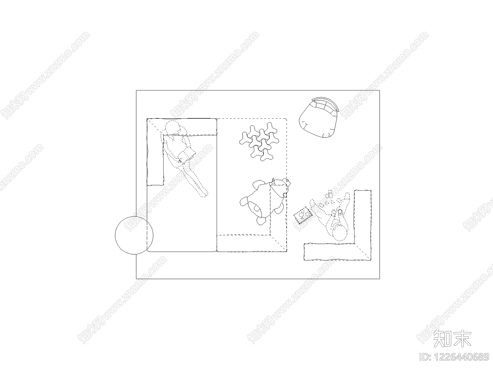 现代家装图库CAD图纸