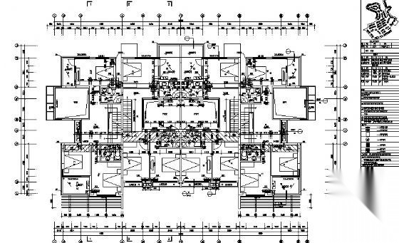 丹堤C区28号楼建筑施工图cad施工图下载【ID:151390113】