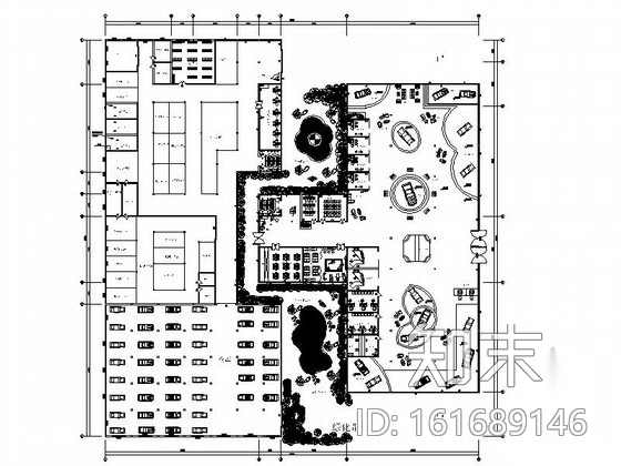 [学生作品]宝马汽车展厅设计施工图（含模型效果）cad施工图下载【ID:161689146】