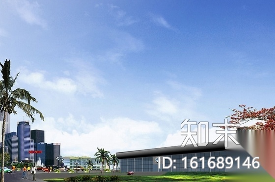 [学生作品]宝马汽车展厅设计施工图（含模型效果）cad施工图下载【ID:161689146】