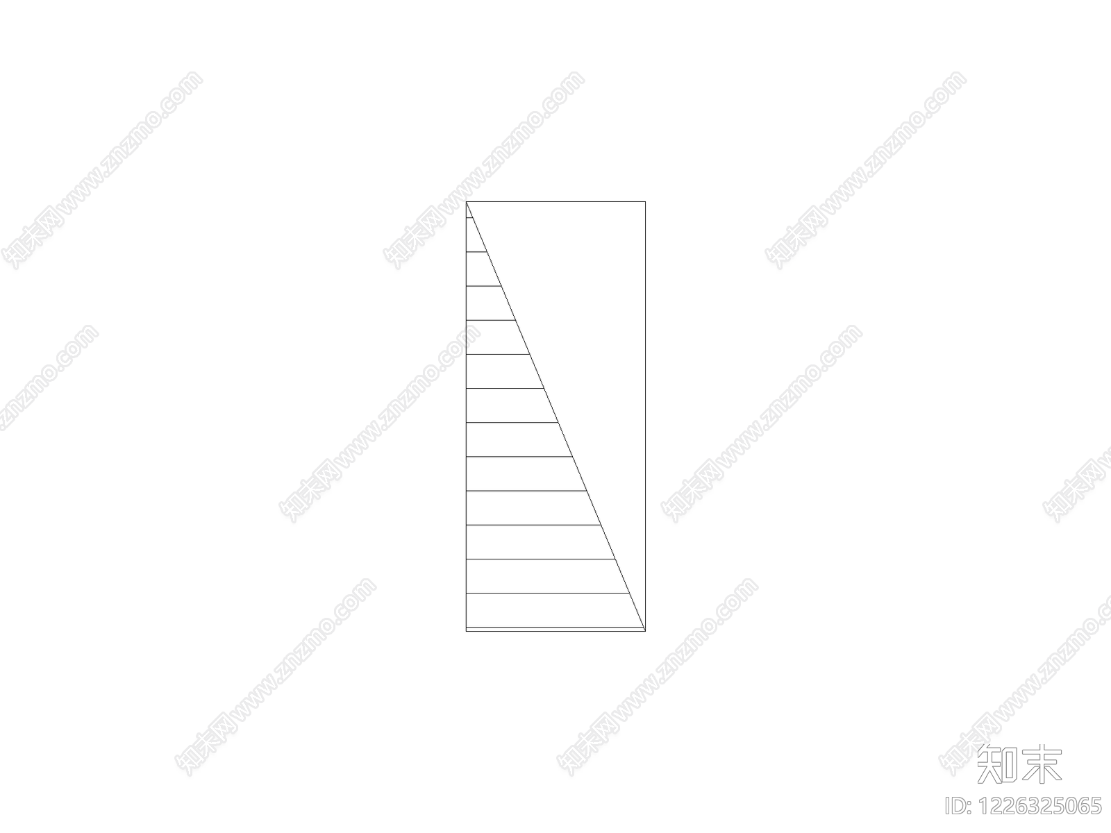 楼梯踏步构造CAD图纸