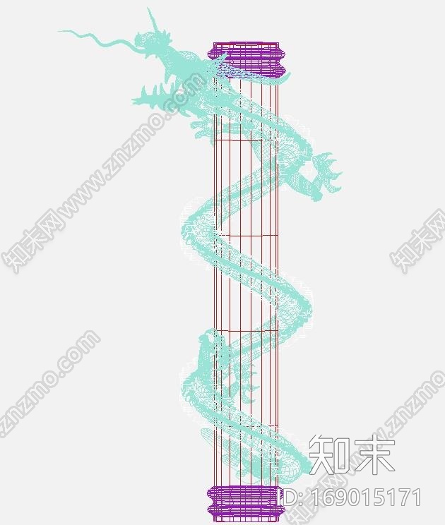 中国龙模型商业模型CG模型下载【ID:169015171】