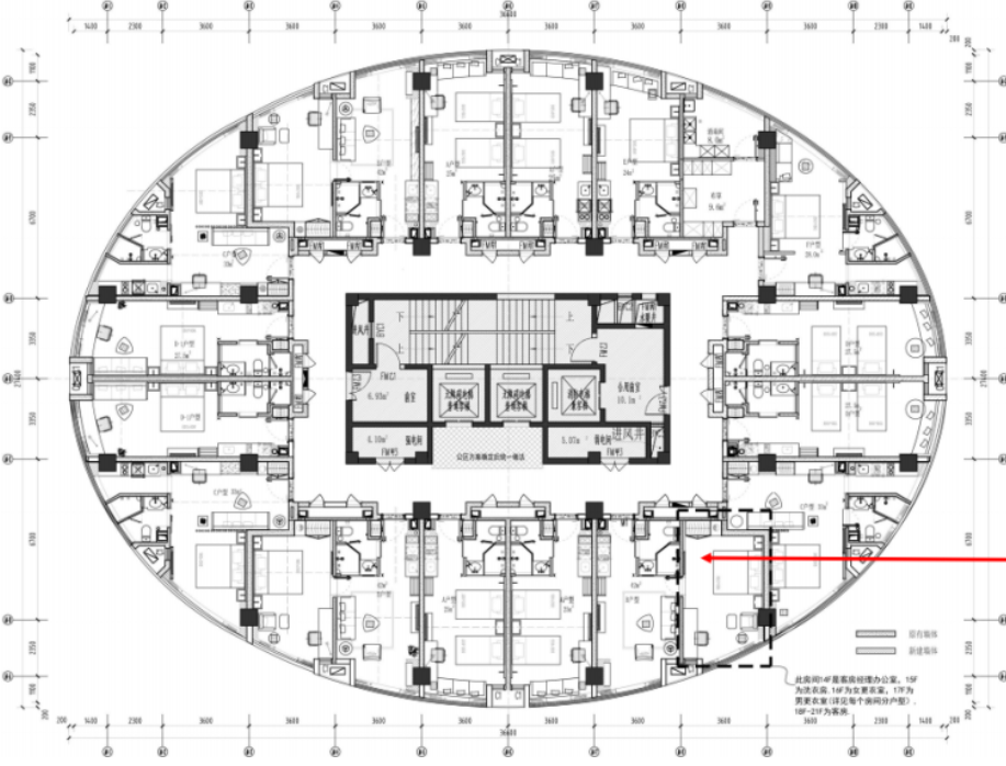 亚朵酒店烟台店项目施工图+效果图cad施工图下载【ID:161717100】