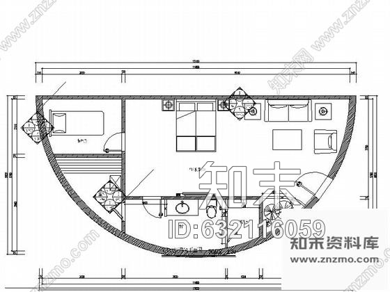施工图广东某四星酒店桑拿套房施工图cad施工图下载【ID:632116059】