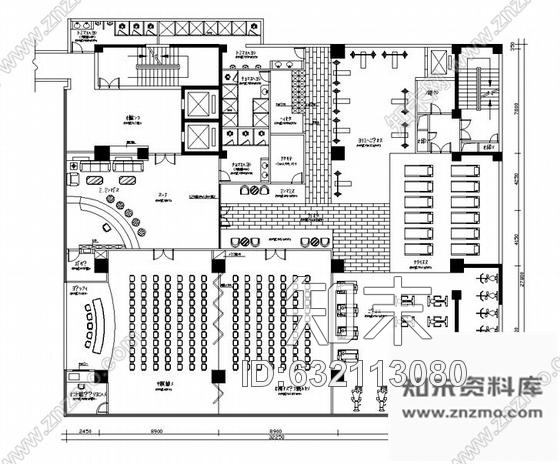 施工图某健身会所装修图cad施工图下载【ID:632113080】