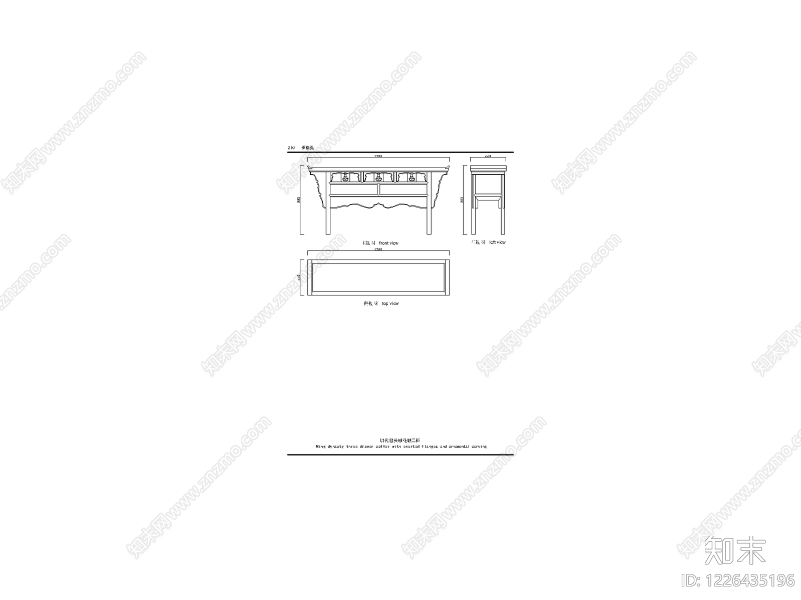 中国风模块集cad施工图下载【ID:1226435196】
