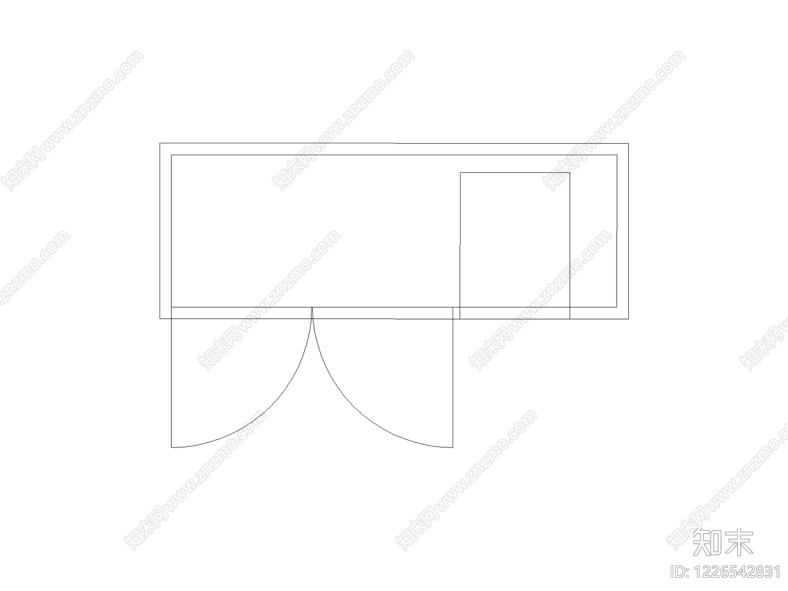厨房设施CAD图纸