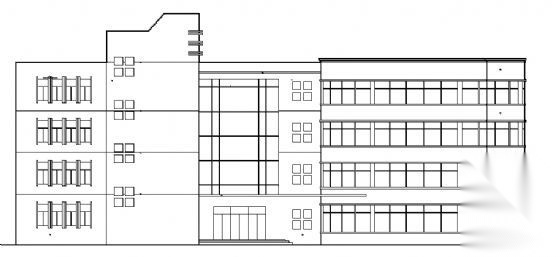 某四层别墅建筑、结构施工图cad施工图下载【ID:149881173】