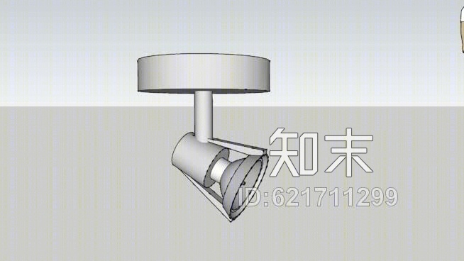 monopoint天花板灯SU模型下载【ID:621711299】