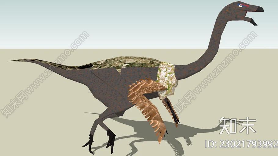 Ornithomimus当时SU模型下载【ID:1161899916】