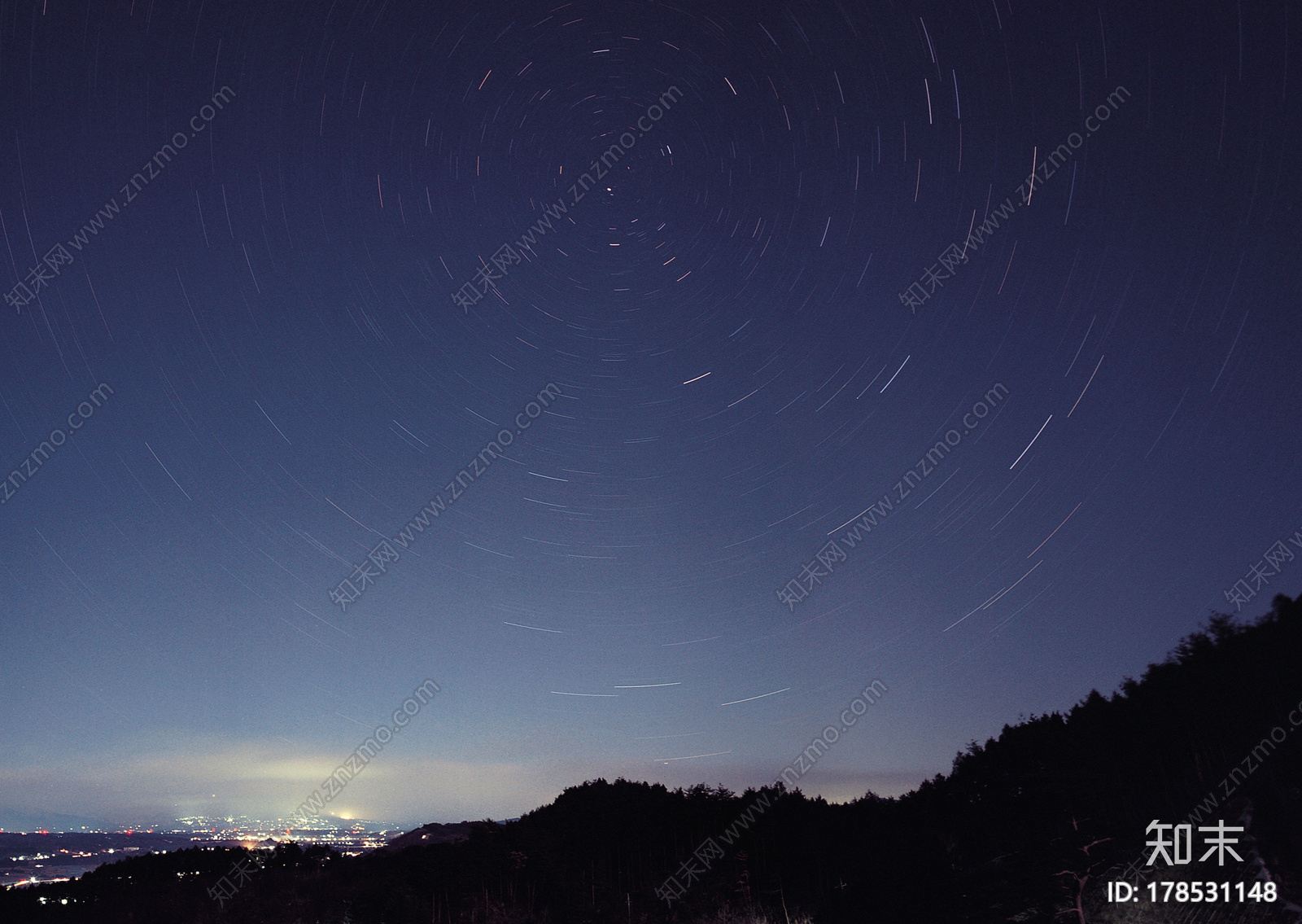 夜景天空外景贴图
