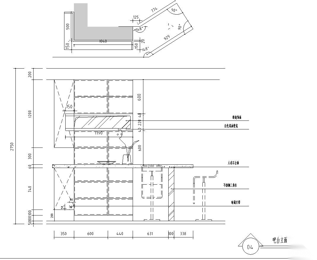 [江苏]苏州风情水岸公寓室内施工图设计（CAD+实景图）cad施工图下载【ID:160388165】