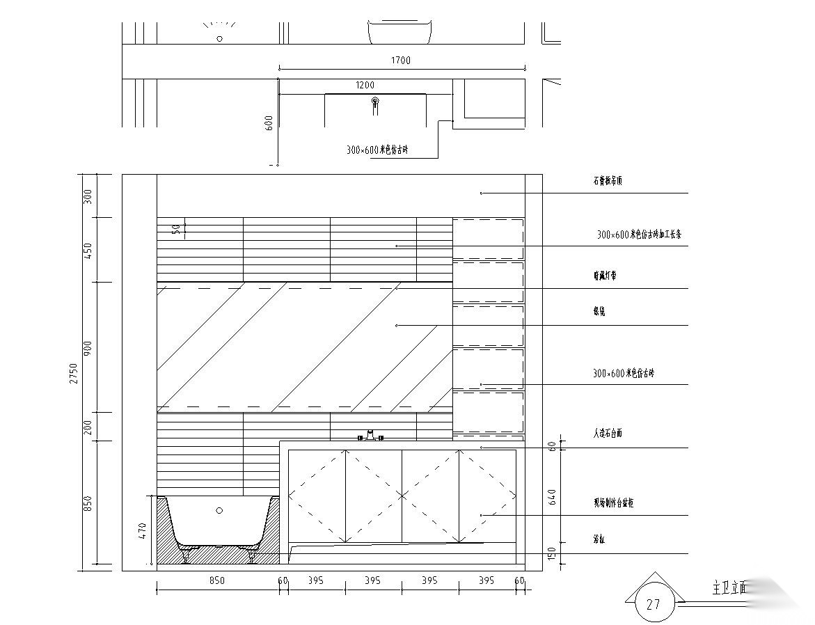 [江苏]苏州风情水岸公寓室内施工图设计（CAD+实景图）cad施工图下载【ID:160388165】