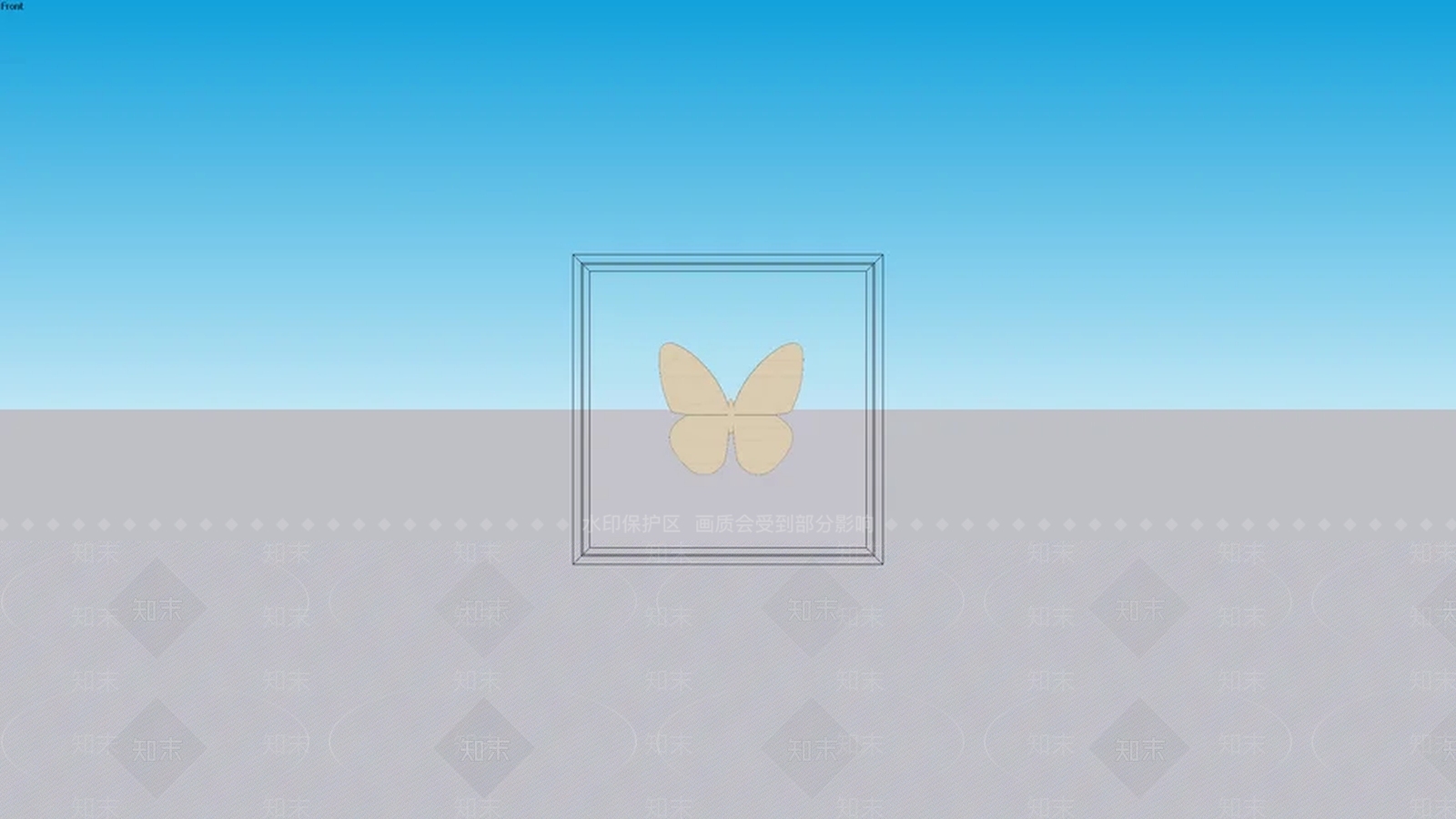 亚克力蝴蝶盒SU模型下载【ID:1162130988】