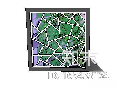 中式风格住宅建筑SU精模型分享cad施工图下载【ID:165433164】