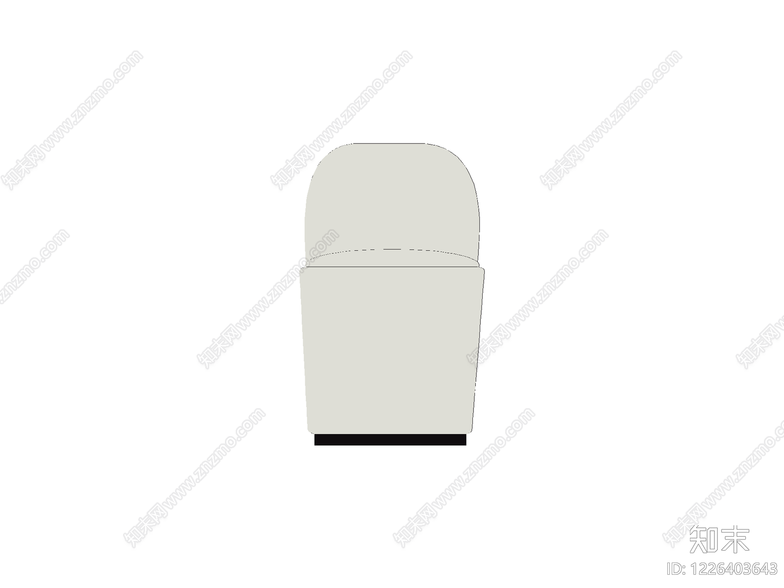 椅子cad施工图下载【ID:1226403643】