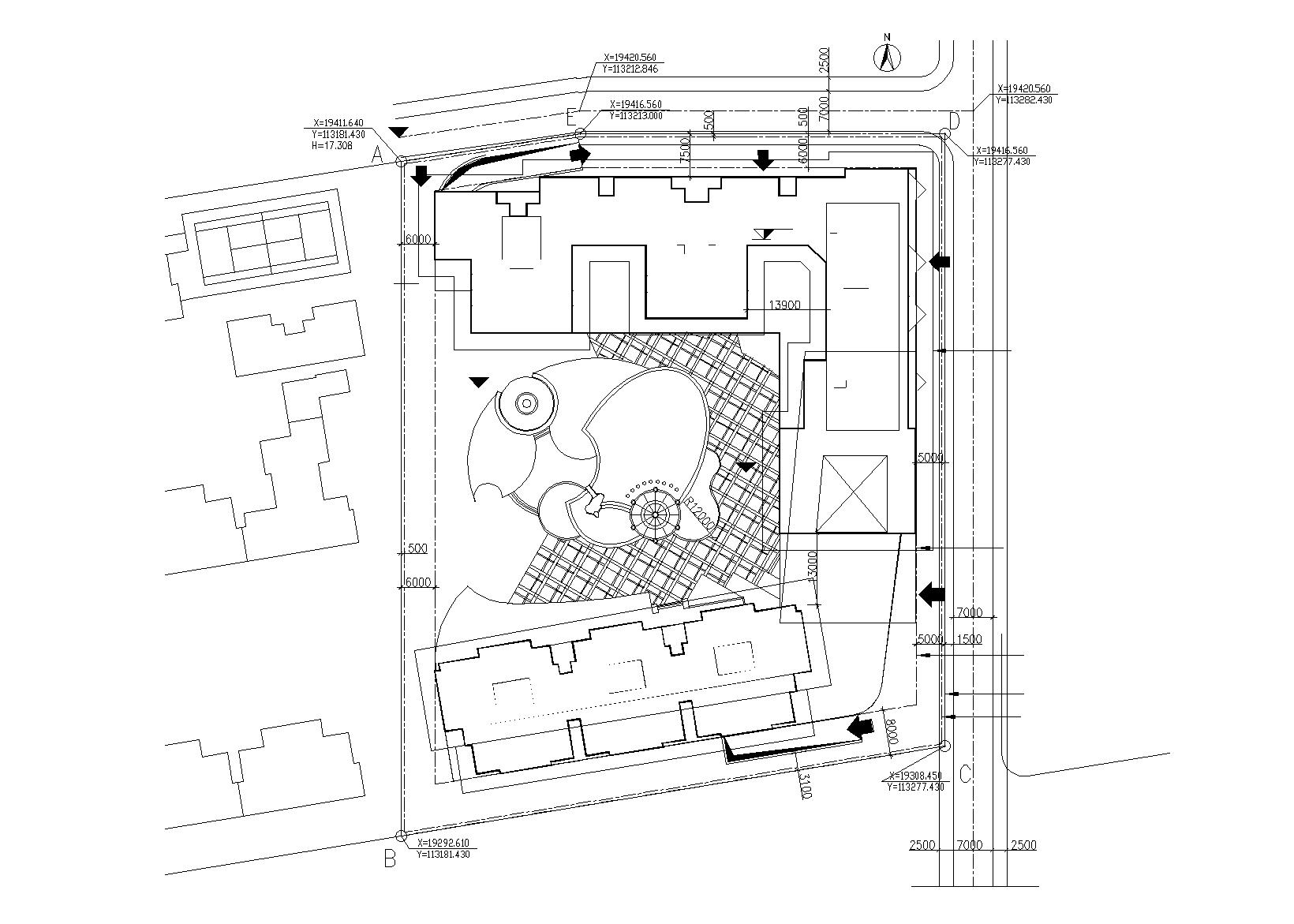 北京国际大厦建筑设计施工图施工图下载【ID:166821184】