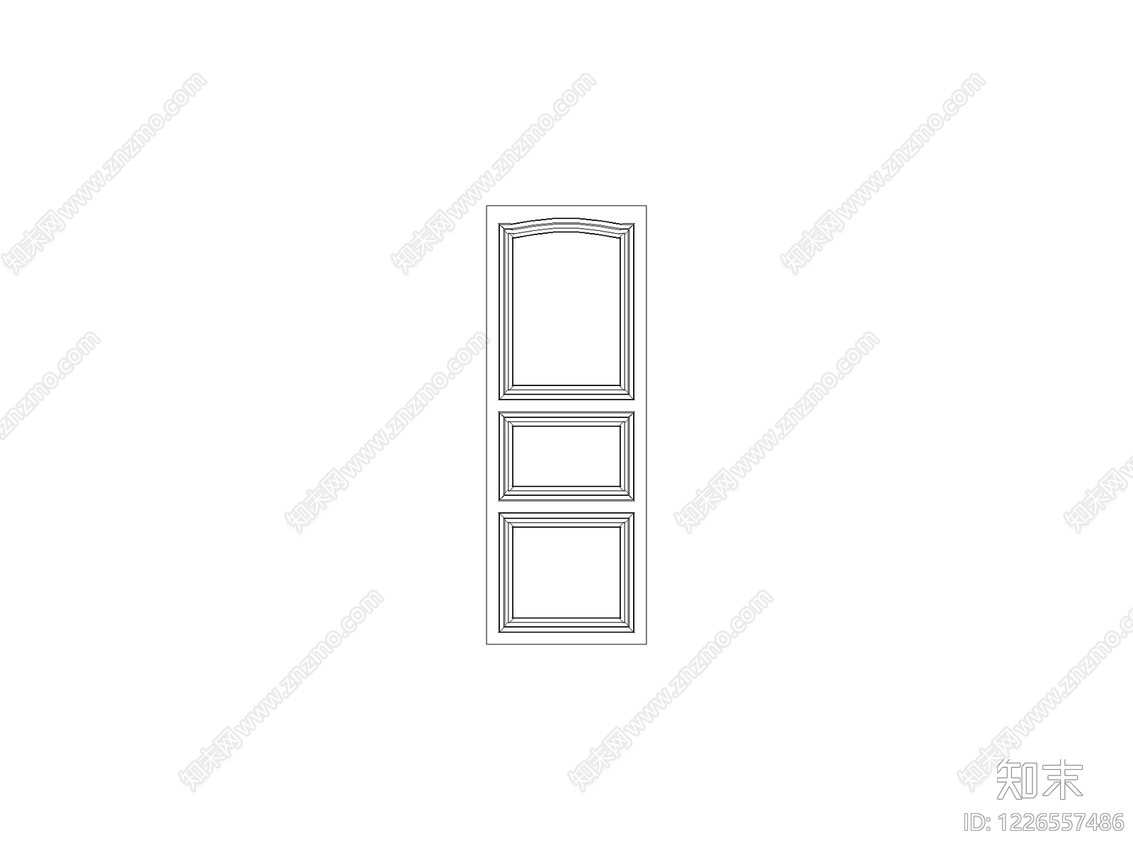 内门系统CAD图纸