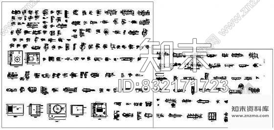 图块/节点室内设计节点详图图库cad施工图下载【ID:832171723】