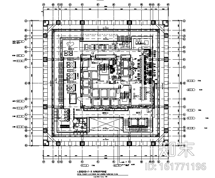 某酒店室内设计装修施工图纸（含施工图JPG）cad施工图下载【ID:161771196】