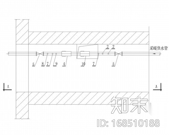 [吉林]旅游度假项目井水管网施工图cad施工图下载【ID:168510188】