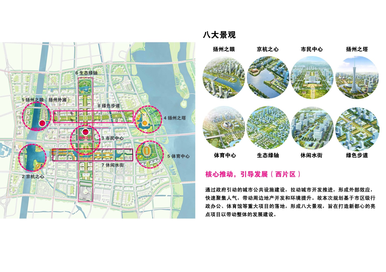 [江苏]扬州江广融合地区核心区城市设计方案文本cad施工图下载【ID:151728107】