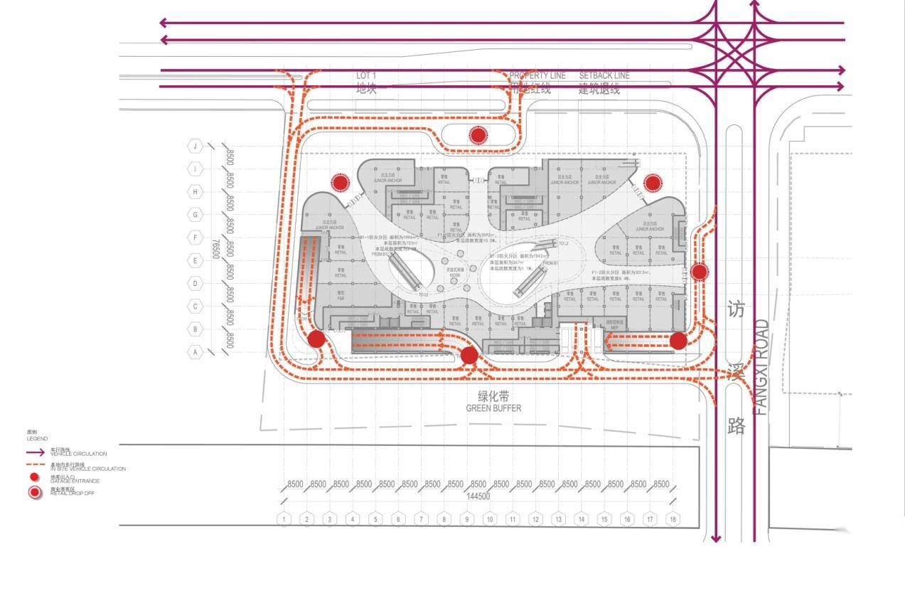 [浙江]四层现代感大退台商业休闲建筑设计方案文本cad施工图下载【ID:151644162】