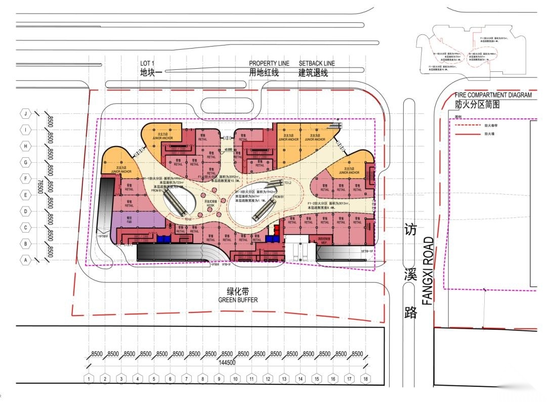 [浙江]四层现代感大退台商业休闲建筑设计方案文本cad施工图下载【ID:151644162】