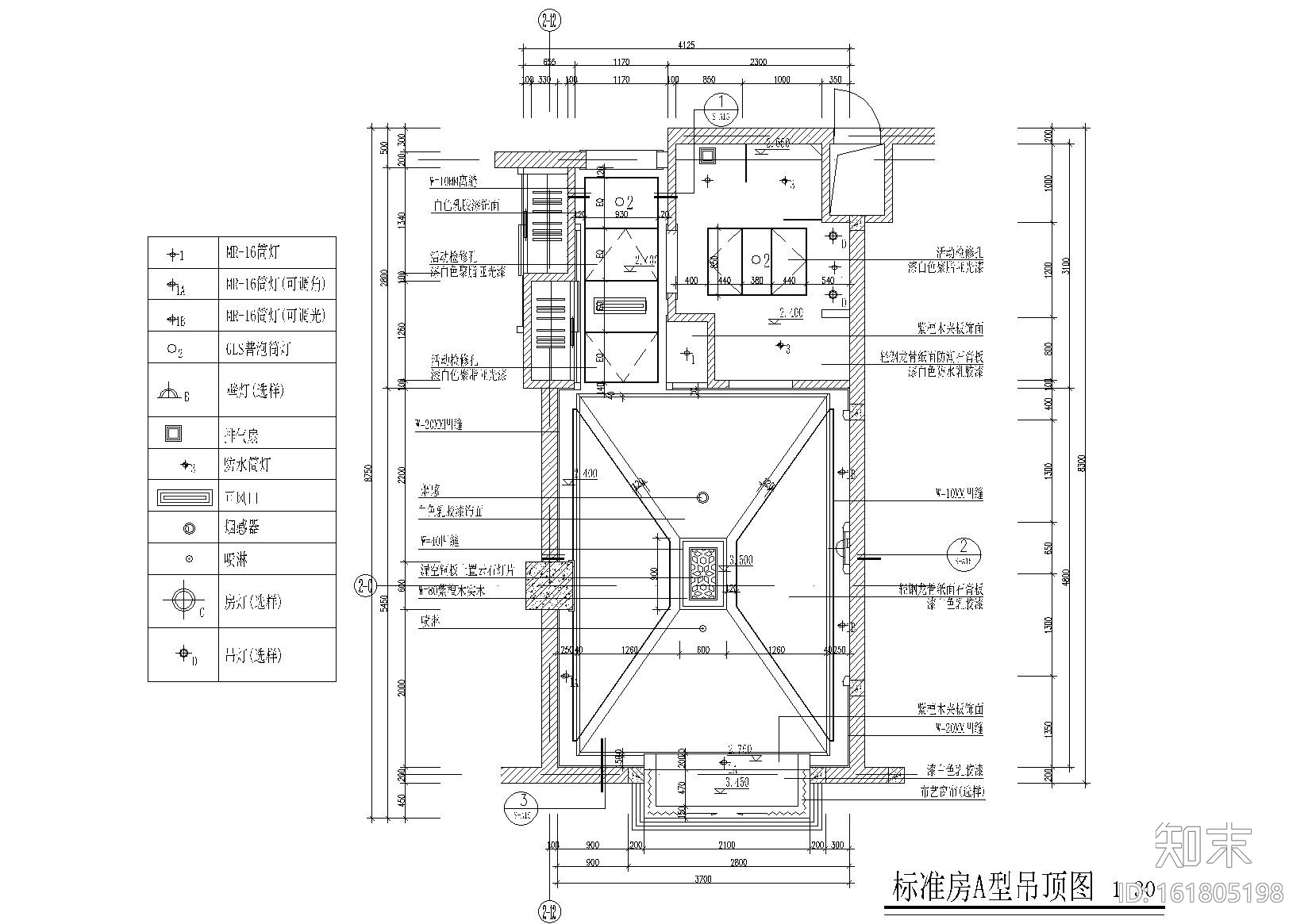 [福建]厦门海滨风五星级酒店室内装饰施工图施工图下载【ID:161805198】