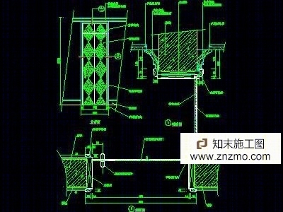 单扇门详图、双扇门详图、木做门套cad施工图下载【ID:36912473】