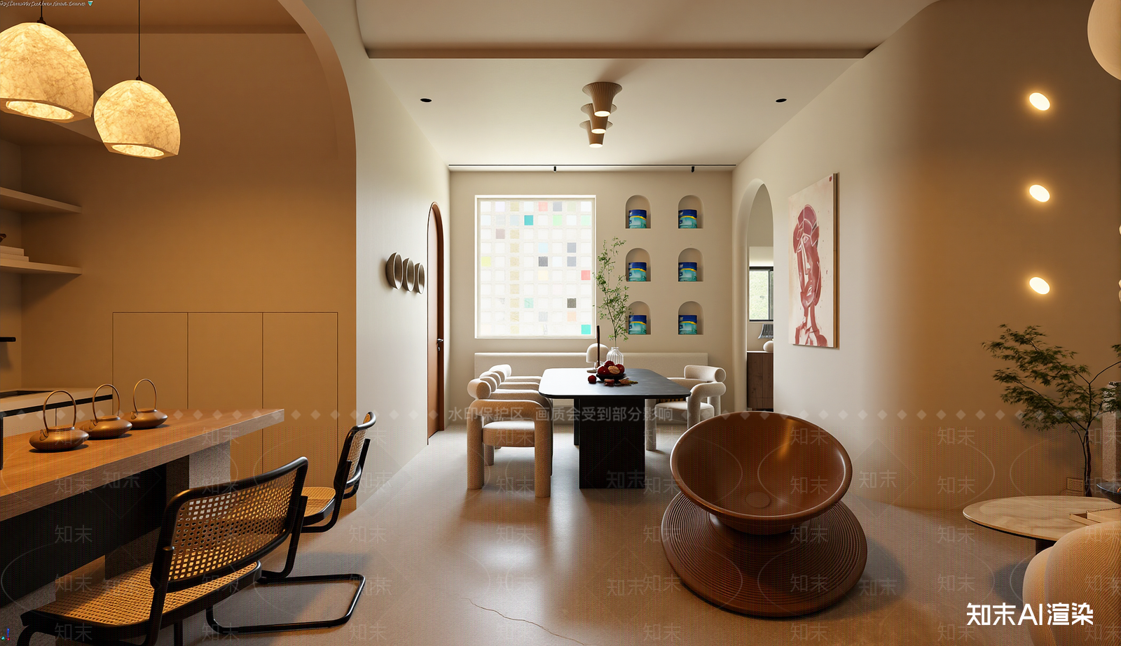 侘寂工作室3D模型下载【ID:1221489250】