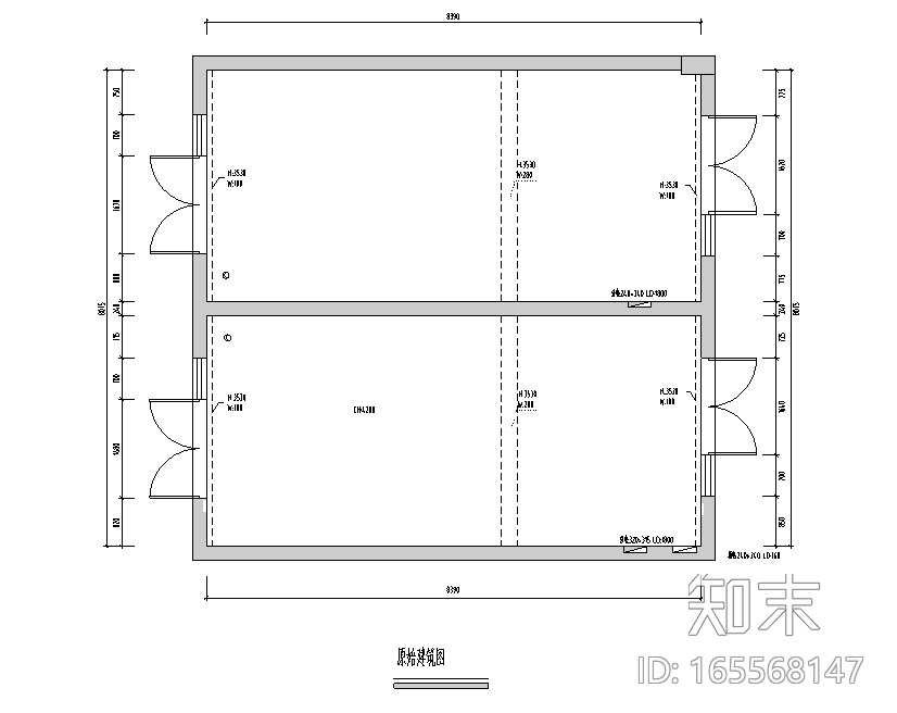 混搭风格奥旭酒庄空间设计施工图（附效果图）cad施工图下载【ID:165568147】