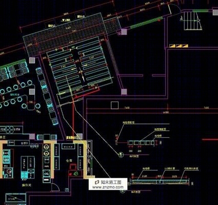 一套洗车美容施工图cad施工图下载【ID:76919924】