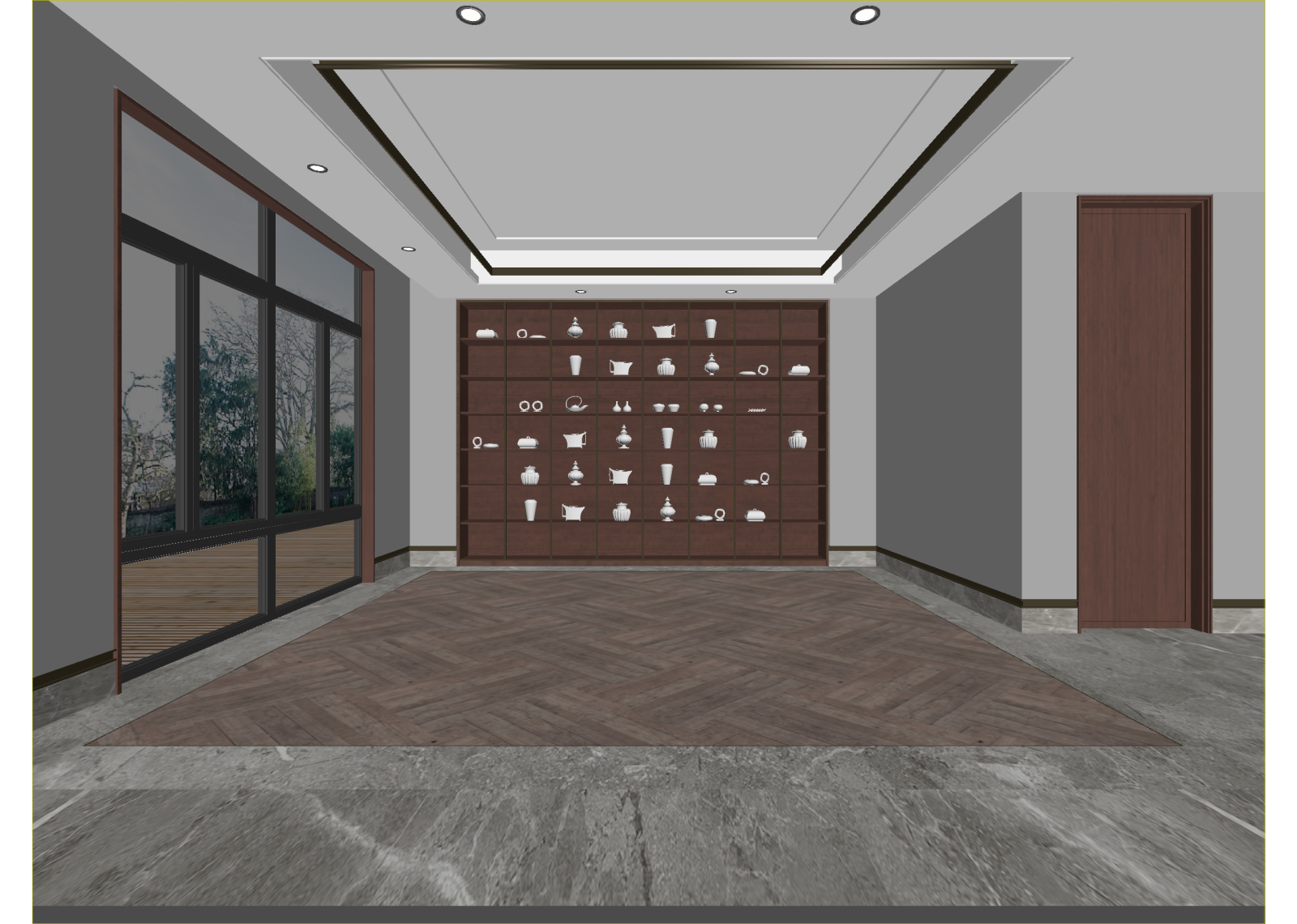 新中式茶馆3D模型下载【ID:1215084221】